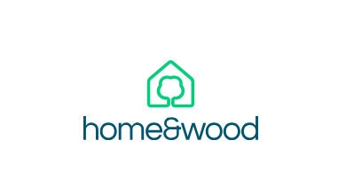 Home & Wood Logo
